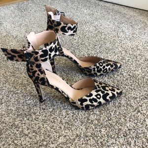 Michael Shannon Leopard Velvet Heels
